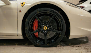 Ferrari 458 Italia 2011 White full