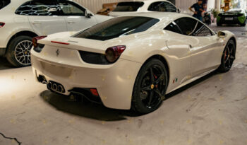 Ferrari 458 Italia 2011 White full