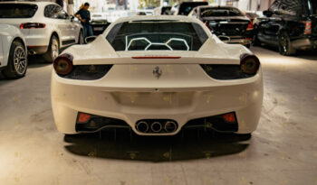 Ferrari 458 Italia 2011 White full