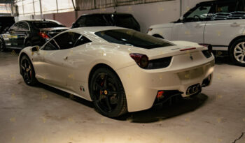 Ferrari 458 Italia 2011 White full